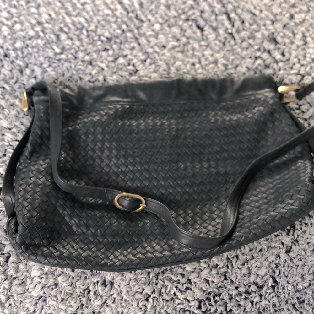 Ganson Woven Patent & Genuine Leather